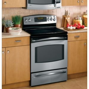 GE Profile 30 Free-Standing Double Oven Range|JB968SLSS