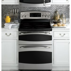 GE Profile 30 Free-Standing Double Oven Range|PB970SPSS
