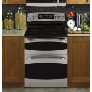 GE Profile 30 Free-Standing Double Oven Range|PB975SPSS