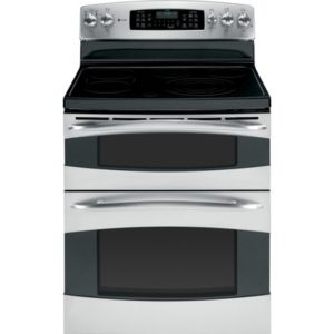 GE Profile 30 Free-Standing Double Oven Range|PB975STSS
