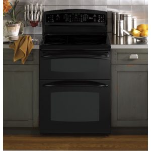 GE Profile 30 Free-Standing Double Oven Range|PB978DPBB