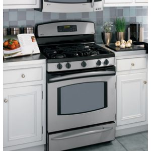 GE Profile 30 Free-Standing Dual-Fuel Range|J2B912SEKSS