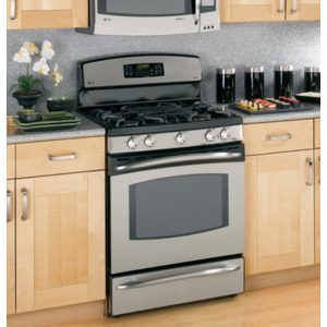 GE Profile 30 Free-Standing Dual-Fuel Range|J2B912SELSS