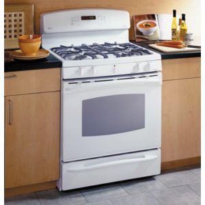 GE Profile 30 Free-Standing Dual Fuel Range|J2B915WEHWW