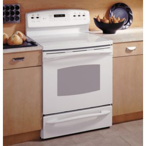 GE Profile 30 Free-Standing Electric Convection Range|JB988TKWW