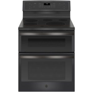 GE Profile 30 Free-Standing Electric Double Oven Convection Range|PB960FJDS