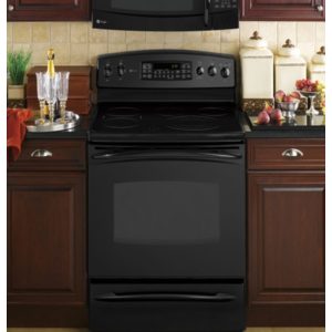 GE Profile 30 Free-Standing Electric Range with Warming Drawer|PB910DPBB