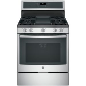 GE Profile 30 Free-Standing Gas Convection Range|PGB911SEJSS