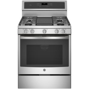 GE Profile 30 Free-Standing Gas Convection Range|PGB911ZEJSS