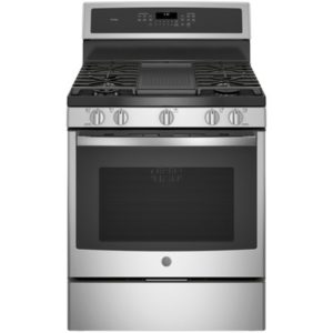 GE Profile 30 Free-Standing Gas Convection Range|PGB930SEJSS