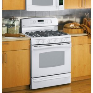 GE Profile 30 Free-Standing Gas Range with Baking Drawer|PGB918DEMWW