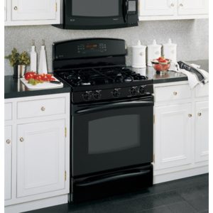 GE Profile 30 Free-Standing Self Clean Convection Gas Range with Warming Drawer|JGB916BEKBB