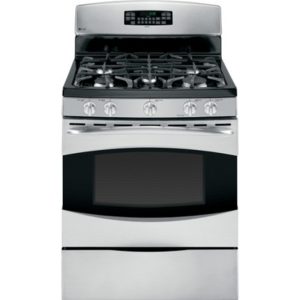 GE Profile 30 Free-Standing Self Clean Gas Range|PGB910SETSS