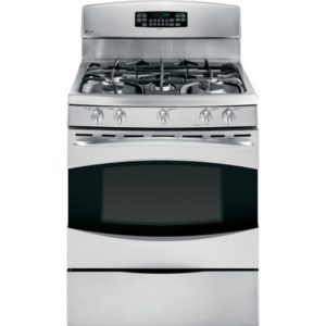 GE Profile 30 Free-Standing Self Clean Gas Range|PGB915SETSS