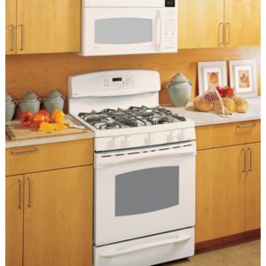 GE Profile 30 Free-Standing Self Clean Gas Range with Warming Drawer|JGB908CEKCC