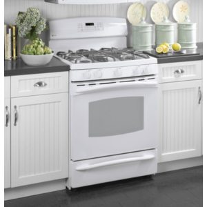 GE Profile 30 Free-Standing Self Clean Gas Range with Warming Drawer|PGB908DEMWW