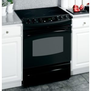GE Profile 30 Slide-In Electric Range|JS900BKBB