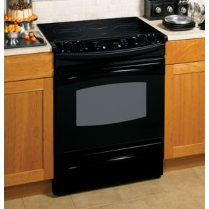 GE Profile 30 Slide-In Electric Range|JS905BKBB
