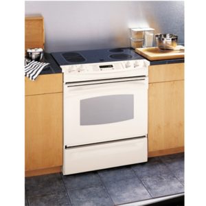 GE Profile 30 Slide-In Electric Range|JSP57CFCC