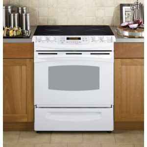 GE Profile 30 Slide-In Electric Range|PS900DPWW
