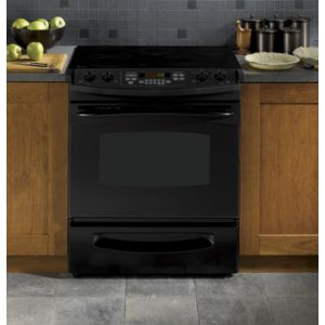 GE Profile 30 Slide-In Electric Range|PS905DPBB