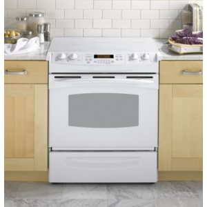 GE Profile 30 Slide-In Electric Range|PS905TPWW