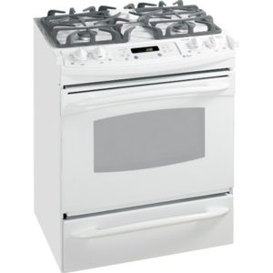 GE Profile 30 Slide-In  Gas Range|JGS905TEKWW