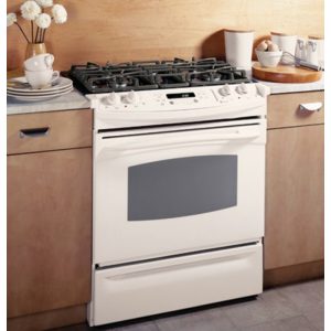 GE Profile 30 Slide-In  Gas Range|JGSP48CHCC