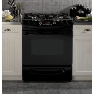 GE Profile 30 Slide-In Gas Range|PGS908DEPBB