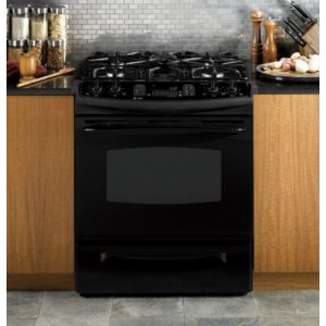 GE Profile 30 Slide-In Gas Range|PGS968DEPBB