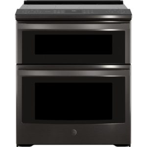 GE Profile 30 Smart Slide-In Electric Double Oven Convection Range|PS960BLTS