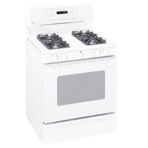 GE Profile 30 Spectra Free-Standing Gas Range with Warming Drawer|JGBP85WEBWW