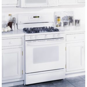 GE Profile 30 Spectra Free-Standing Gas Range with Warming Drawer|JGBP86WEBWW