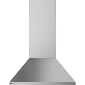 GE Profile 30 Wall-Mount Pyramid Chimney Vent Hood with Clean Air Sensors|PVW1030SWSS