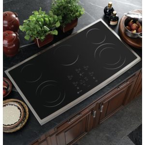 GE Profile 36 Built-In CleanDesign Cooktop|PP980SMSS