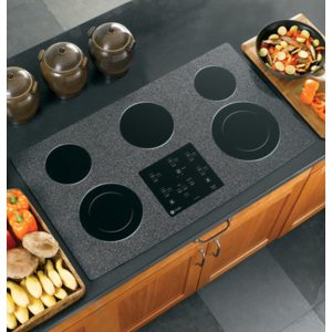 GE Profile 36 Built-In CleanDesign Cooktop|PP980WMWW