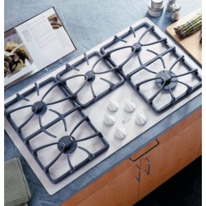 GE Profile 36 Built-In Gas Cooktop|JGP962TECWW