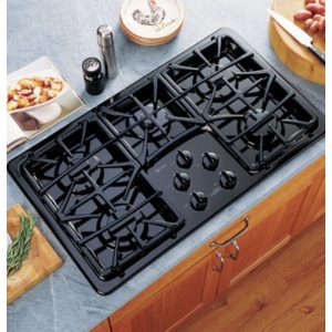 GE Profile 36 Built-In Gas Cooktop|JGP963BEKBB