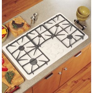 GE Profile 36 Built-In Gas Cooktop|JGP963CEKCC