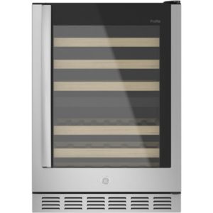 GE Profile 44-Bottle Dual Zone Wine Cooler|PWS06DSPSS