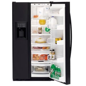 GE Profile Arctica 25.3 Cu. Ft. Side-By-Side Refrigerator|PSS25NGMBB