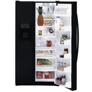 GE Profile Arctica 25.4 Cu. Ft. Side-By-Side Refrigerator|PSS25MGMBB