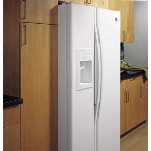 GE Profile Arctica 25.4 Cu. Ft. Side-By-Side Refrigerator|PSS25MGMWW