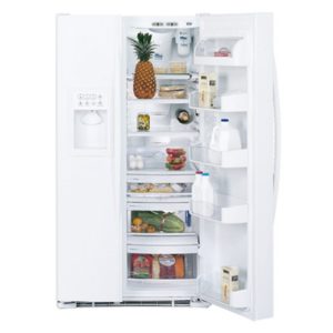 GE Profile Arctica 28.7 Cu. Ft. Side-By-Side Refrigerator|PSS29MGMWW