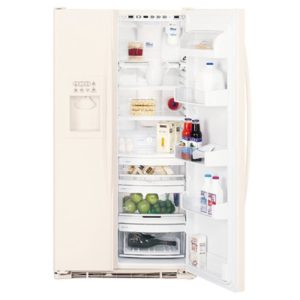 GE Profile Arctica CustomStyle 22.7 Cu. Ft. Side-By-Side Refrigerator|PSC23MGMCC
