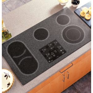 GE Profile Built-In CleanDesign Electric Cooktop|JP968CCCC