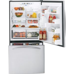 GE Profile ENERGY STAR 19.5 Cu. Ft. Stainless Bottom-Freezer Drawer Refrigerator|PDS20SBSLSS