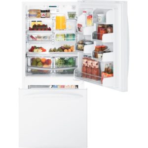 GE Profile ENERGY STAR 20.0 Cu. Ft. Bottom-Freezer Drawer Refrigerator|PDSF0MFXWW