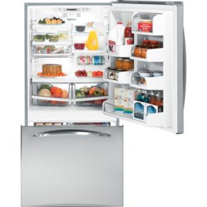 GE Profile ENERGY STAR 20.0 Cu. Ft. Bottom-Freezer Drawer Refrigerator|PDSS0MFXRSS
