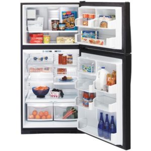 GE Profile ENERGY STAR 21.7 Cu. Ft. Top-Freezer Refrigerator|PTS22LCRBB